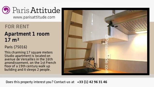 Studio Apartment for rent - Porte de St Cloud, Paris - Ref. 3878