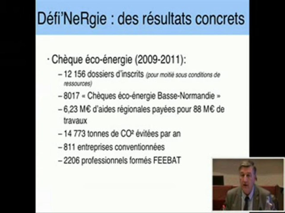 Jean-Karl Deschamps - Evolution du programme Défi'NeRgie