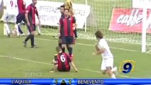 L'Aquila - Benevento 2-2 | Sintesi | Prima Divisione Gir.B 12^ Giornata