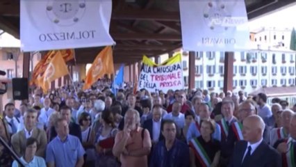 ULTIMA PROTESTA PER IL TRIBUNALE