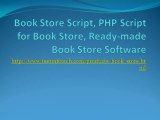 Book Store Script, PHP Script for Book Store, Ready-made Book Store Software