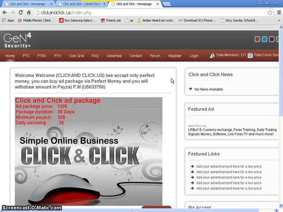 click and click frud