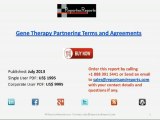 Gene Therapy Partnering Terms and Agreements