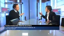 Valérie Fourneyron, invitée politique de Guillaume Durand avec LCI