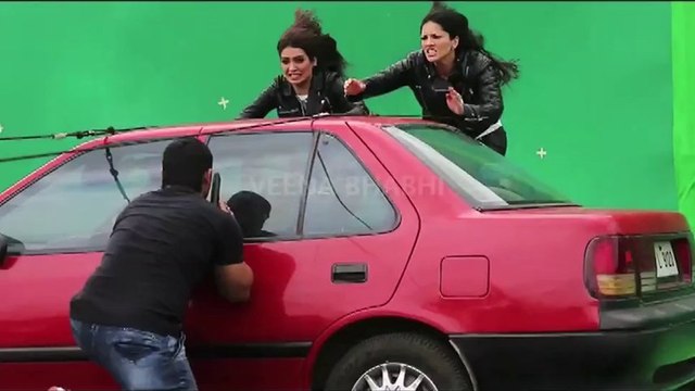 Sunny Leone injured while shooting for the Film Tina and Lolo | Sunny Leone | Karishma Tanna
