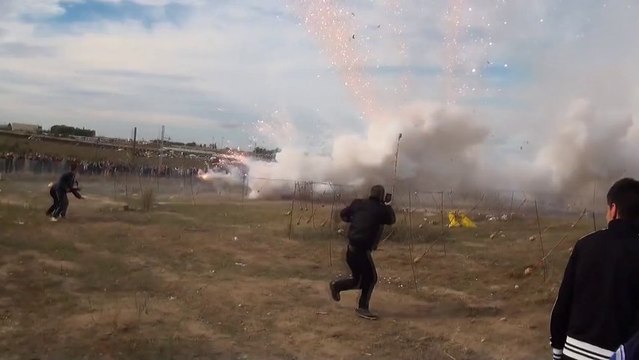 Batteria 2013 : Feu d'artifice à Adelfia en Italie