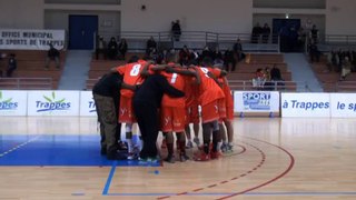 esct sqy vs Bc oissel 8eme journee du championnat nationale 3 2013-2014