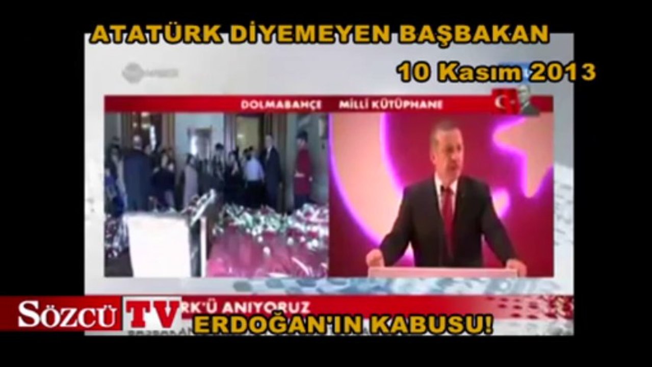 Atatürk diyemeyen Başbakan!