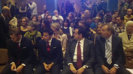 Αβραάμ Παπαδόπουλος, Σαβιόλα, Αγραφιώτης, Βρέντζος, Καραπαπάς στην εκδήλωση της UNICEF