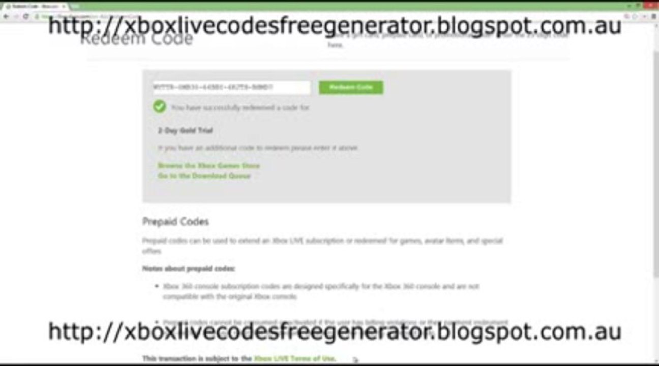 ▶ Xbox Live Gratuit - [lien description] (Novembre 2013) Travailler