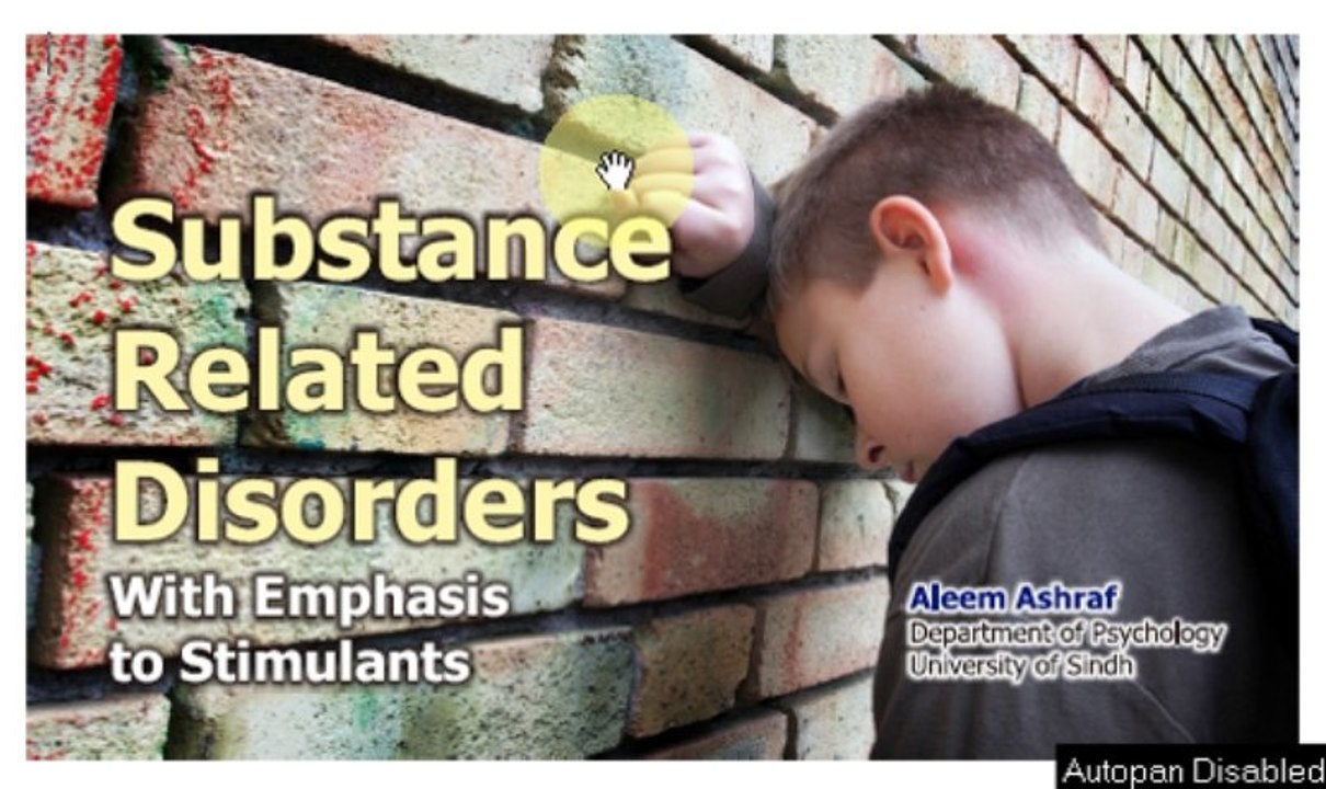 Substance Related Disorders