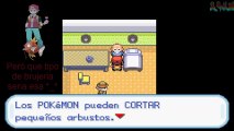Pokémon Rojo Fuego Cap. 6 en Español - S.S. Anne y Ash encima de un magikarp