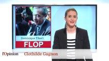 Le Top : Dominique de Villepin Le Flop : Dominique Tiberi