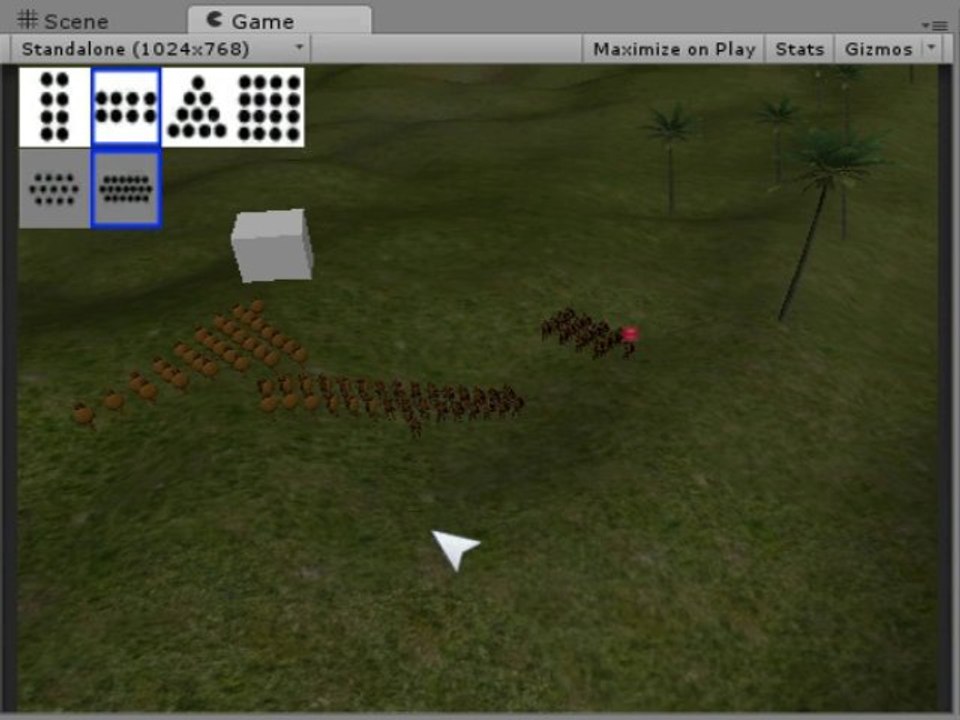 Unity3D: Formaciones