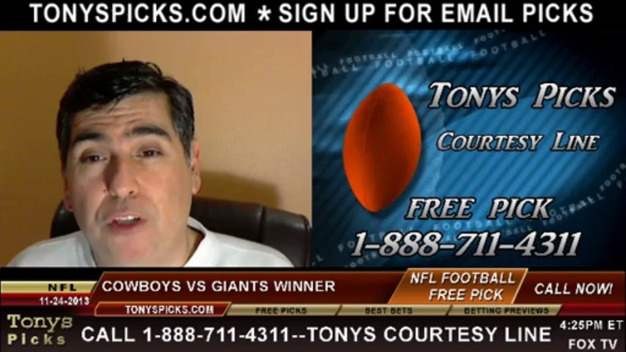 New York Giants vs. Dallas Cowboys Pick Prediction NFL Odds
