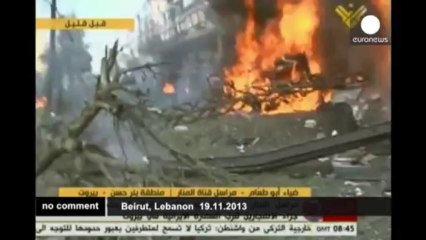 Double attentat visant l'ambassade d'Iran à Beyrouth