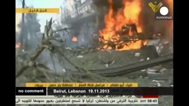 Double attentat visant l'ambassade d'Iran à Beyrouth