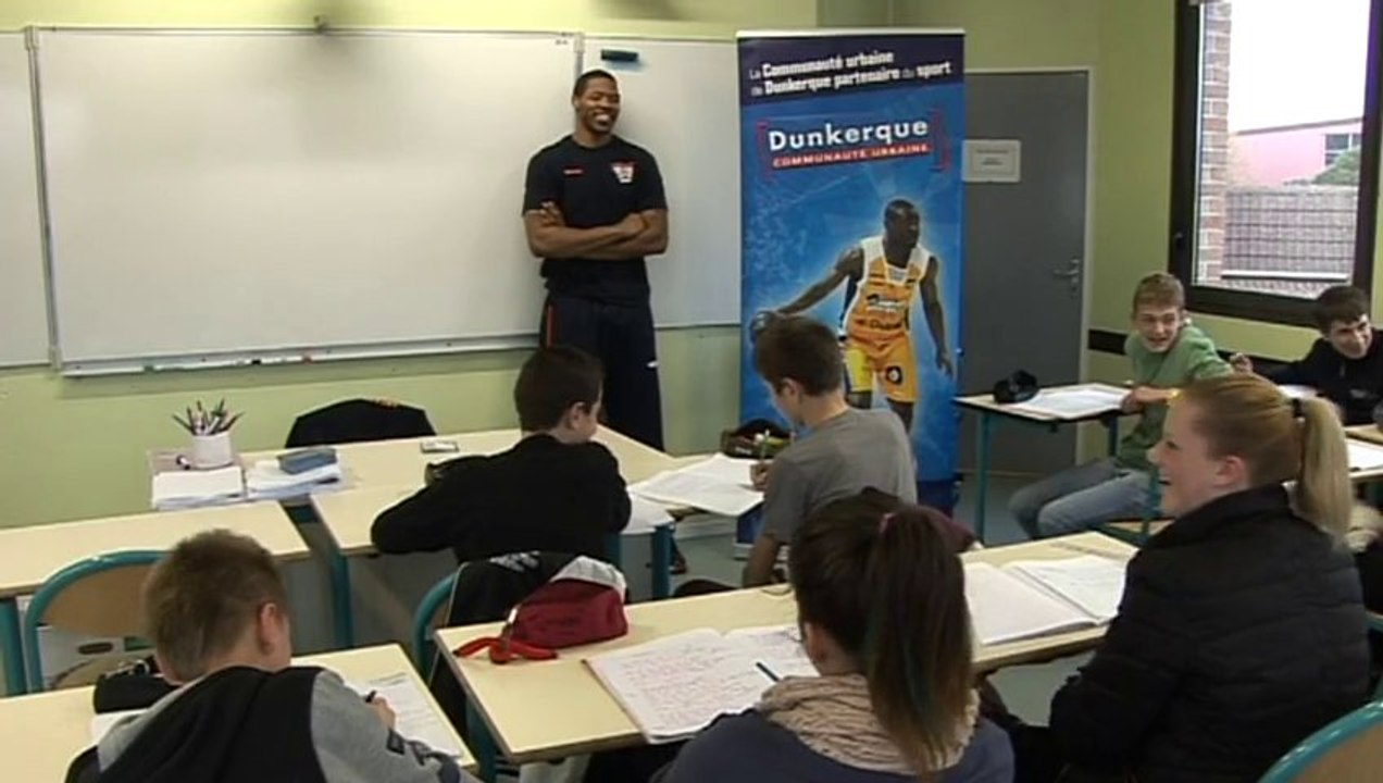 COURS D'ANGLAIS AVEC JUBY JOHNSON, JOUEUR AU BCM