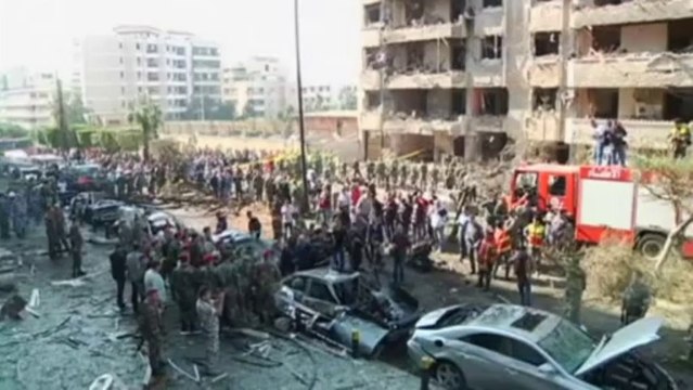 Terrorist bombing at Iranian embassy in Beirut, Lebanon