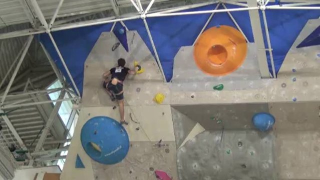 2013 Loïc timmermans Qualification Coupe du monde senior d'escalade à Kranj