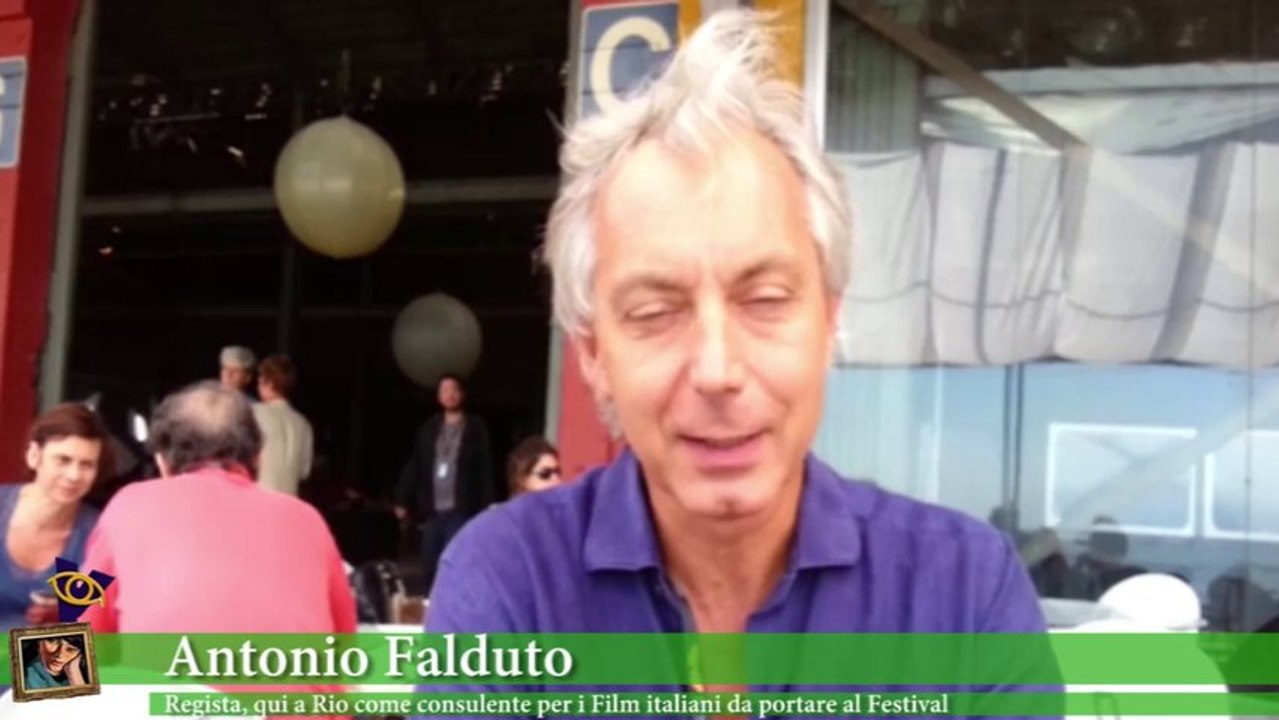 Antonio Falduto regista de 'Il Console italiano' al Festival do Rio 2013