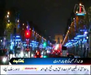 paris christmas arrangements