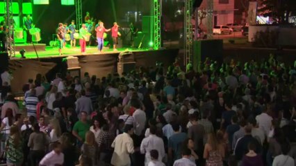 Concert des "Monobloco" sur le Vilage -Transat Jacques Vabre 2013