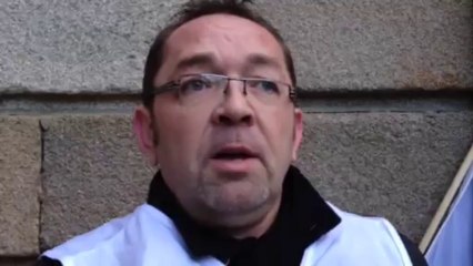 Manifestation à Morlaix : l'homme qui a interpellé Christian Troadec
