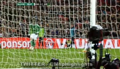 England vs Germany 0:1 Mertesacker