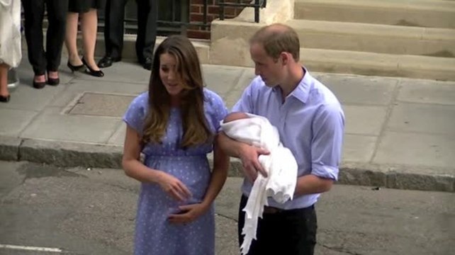 Duchess of Cambridge Says Royal Baby George is Growing Fast