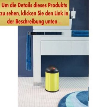 Angebote Hailo 0704-271 Stand-Kosmetikeimer mit Schwingdeckel Sienna swing 4, Miami gelb