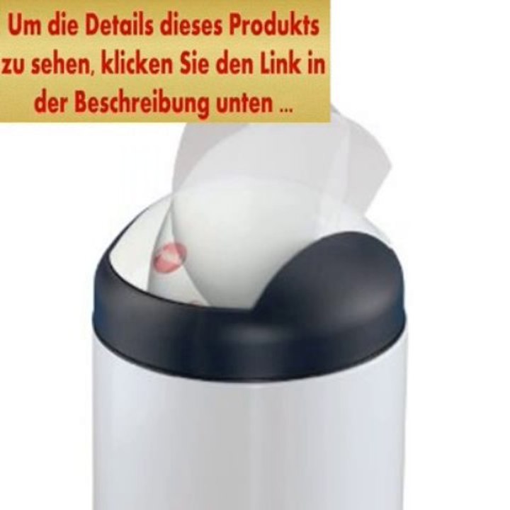 Angebote Hailo 0704-241 Stand-Kosmetikeimer mit Schwingdeckel Sienna swing 4, violett