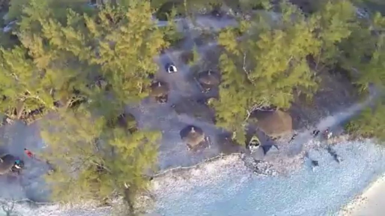 l'ilot gabriel vu du ciel