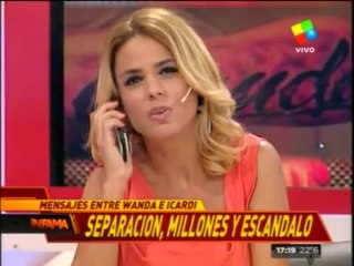 Pronto.com.ar Marina Calabró insultada al aire