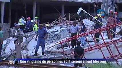 Afrique du Sud: 1 mort et 20 blessés dans un effondrement