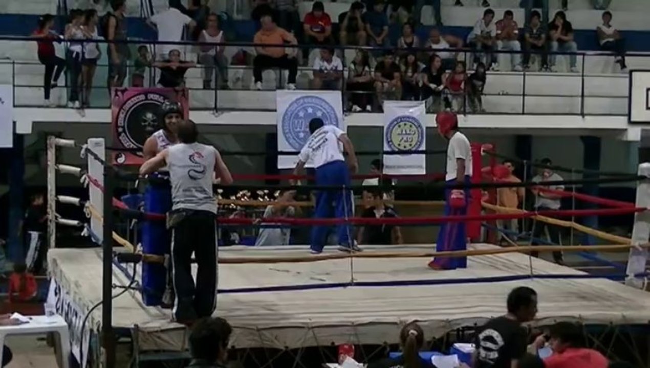 4ta.Pelea-2º Round - 3er. Regional de Kick Boxing