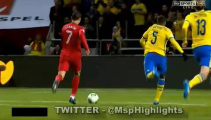 Sweden vs Portugal 0:1 Cristiano Ronaldo