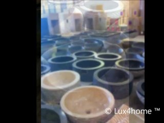 Kamienne umuwalki Lux4home™ - Jak robione są umywalki z kamienia naturalnego...