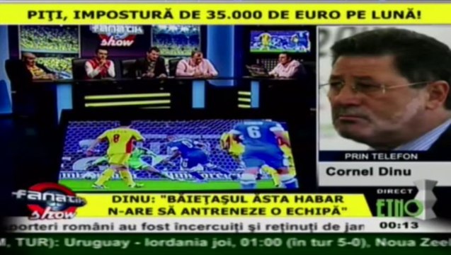 Cornel Dinu la FANATIK Show (19.11.2013)