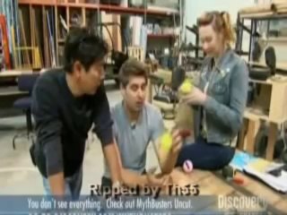 Mythbusters Tennis Ball Lockpick