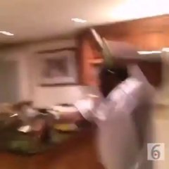 When youre trying to kill a bug but you keep missing