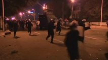 Egyptian police clear Tahrir square after protests