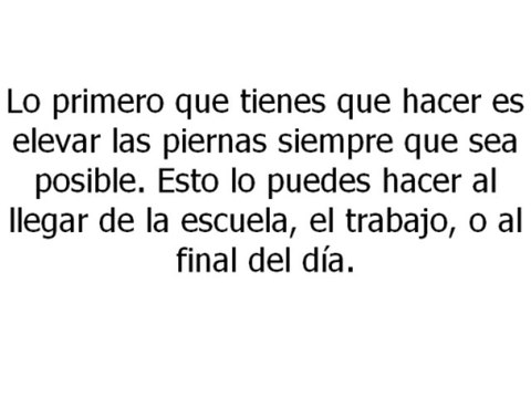 COMO PREVENIR LAS VARICES EN LAS PIERNAS