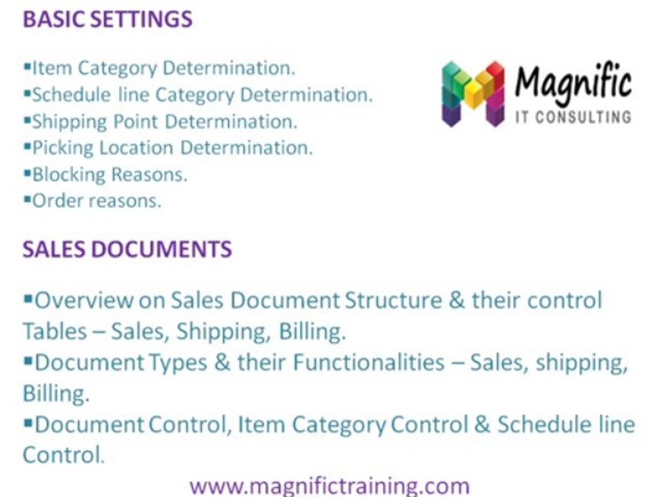 sap (sales and distribution)sd online training free