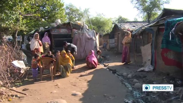 Rohingya Muslim refugees in India facing tough times لاجئين مسلمين الروهنجيا يواجهون أوقاتا صعبة