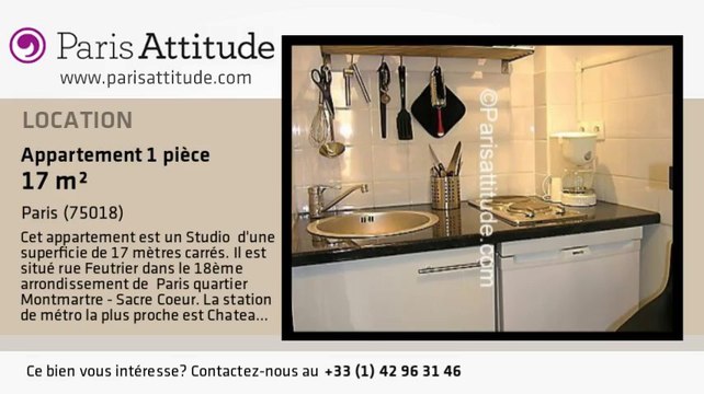 Appartement Studio à louer - Sacré Cœur, Paris - Ref. 4637