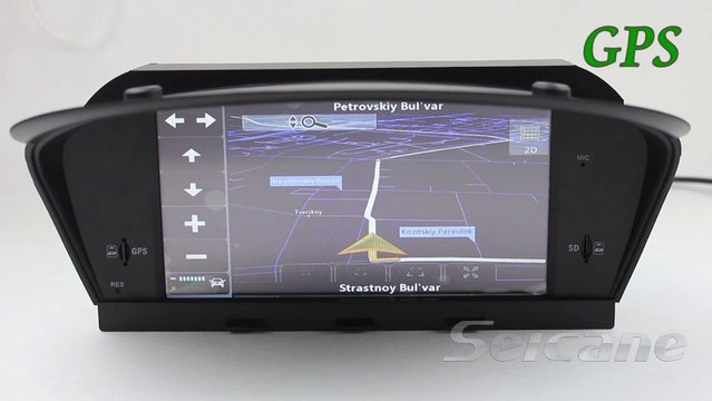 2 din BMW 5 Series E64 7 inch audio rearview camera gps dvd with bluetooth radio