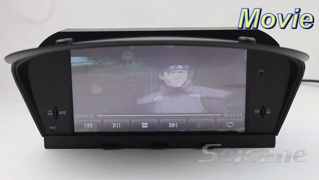 2 din BMW M5 7 inch audio rearview camera gps dvd with bluetooth radio