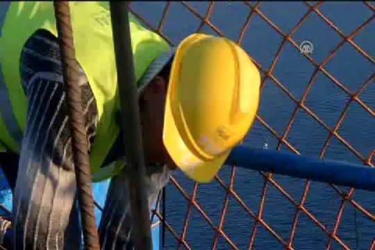 3. Köprü her gün 2,5 metre yükseliyor