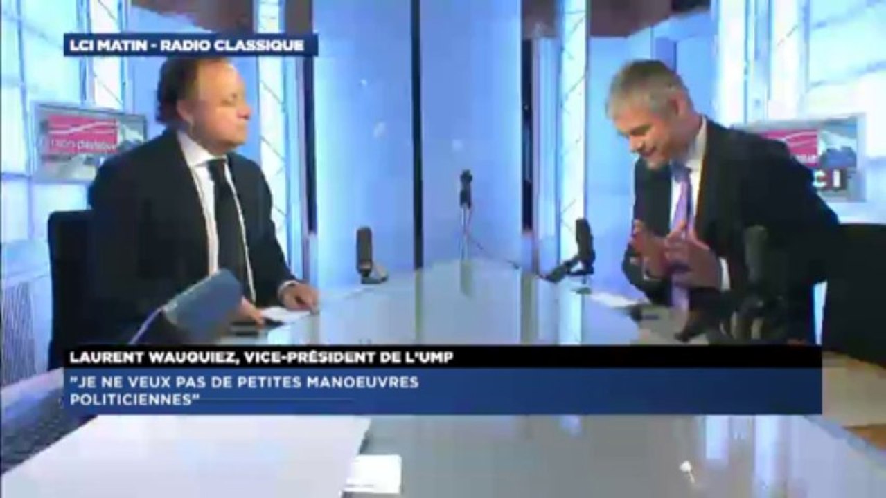 Laurent Wauquiez, invité politique de Guillaume Durand avec LCI